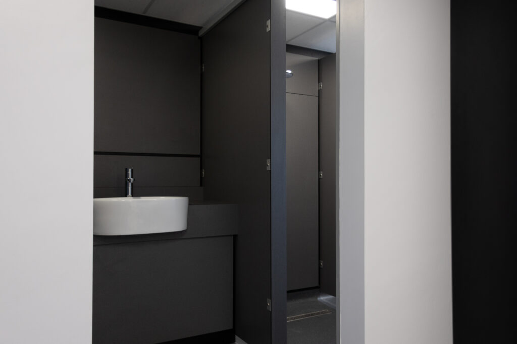 Coaches' changing rooms at Ipswich Town stadium.